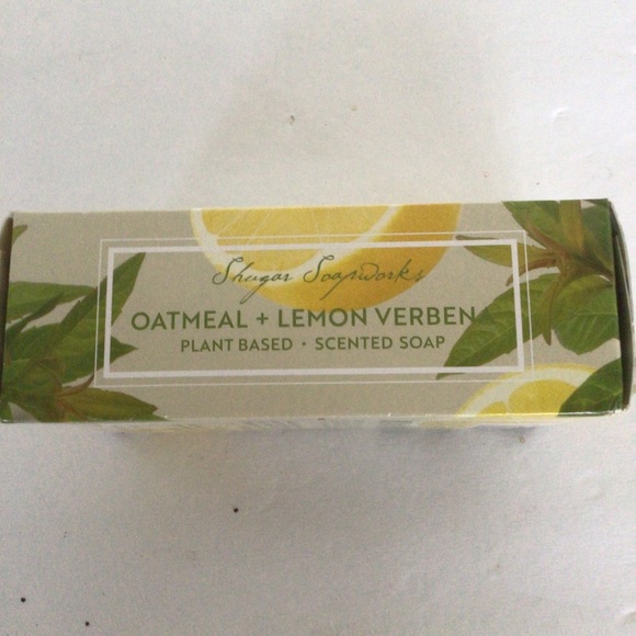 SHUGAR SOAPWORKS OATMEAL AND LEMON VERBENNA BAR SOAP NWT - Picture 7 of 7